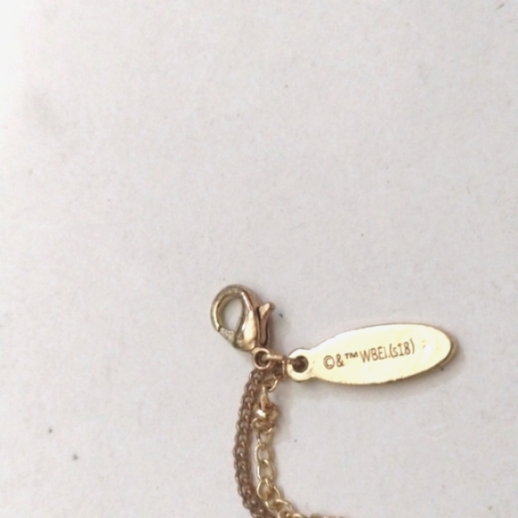 TM & WBEI HARRY POTTER COLLECTION 2018 GOLD-PLATED WARNER BROS. CHOKER NECKLACE - Picture 8 of 9